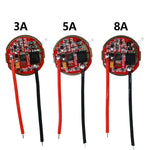 circuit imprimé led 20mm rouge moderne composants électroniques intégrés 3v 5a transformateur alimentation 1mode
