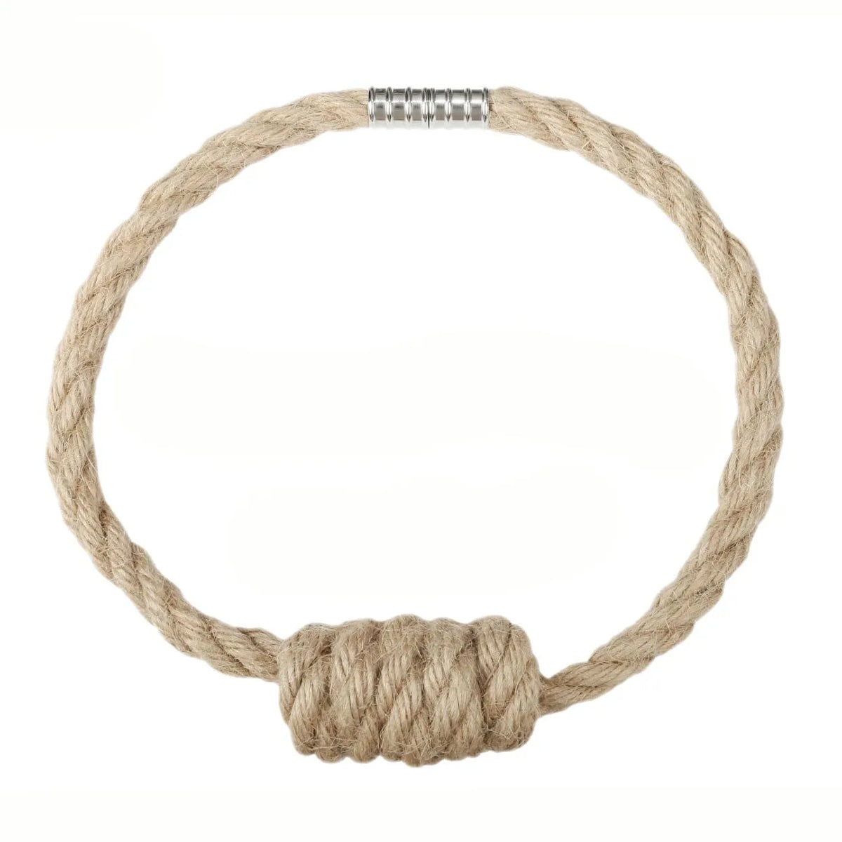 rubans rideaux aimants jute moderne gris beige noir doré easy décor noix tissés