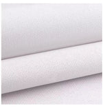 tissu coton blanc aida broder point croix maille régulière haute qualité grande taille