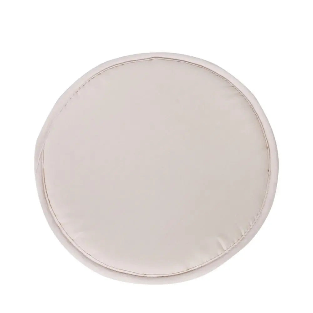 coussin rond mousse pu polyester coton moderne fixation six coussins