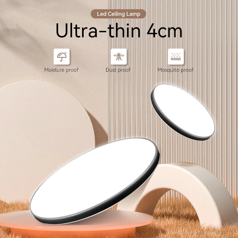 lampe led moderne blanc doré ajustement trichromatique économie énergie