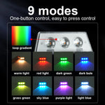 lanterne solaire moderne cour ip65 résistante intempéries rgb led noir gris blanc