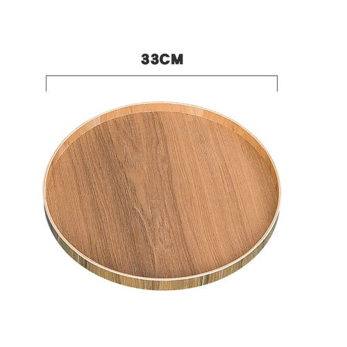 plateau bois moderne minimaliste poignées collations desserts thé naturel brunclair texturesnaturelles opaques