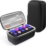 boîtes rangement flacons insuline noir zippées 10grids pratique compacte 3ml 5ml 10ml vials.storage