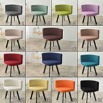 fauteuil moderne tissu carreaux polyester coton beige bleu violet rouge vert blanc orange noir
