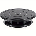 roue peinture rotative noire pratique plateforme peinture ergonomique support projet bricolage