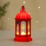 décoration ramadan lanternes or rouge noir blanc arabesques traditionnel suspension İslamique