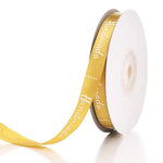 ruban polyester main noir blanc beige rose vert élégant minimaliste 25 yards 1cm