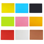tapis souris silicone rouge bleu jaune vert rose marron noir blanc moderne