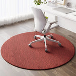 tapis rond moderne texture tissée salon chambre antiderrapant décor intérieur maison polyvalent vert