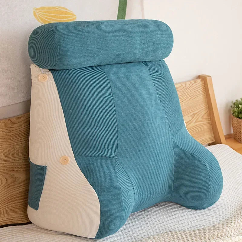 coussin soutien ergonomique moderne lavable vert rose gris bleu jaune pp coton polyester