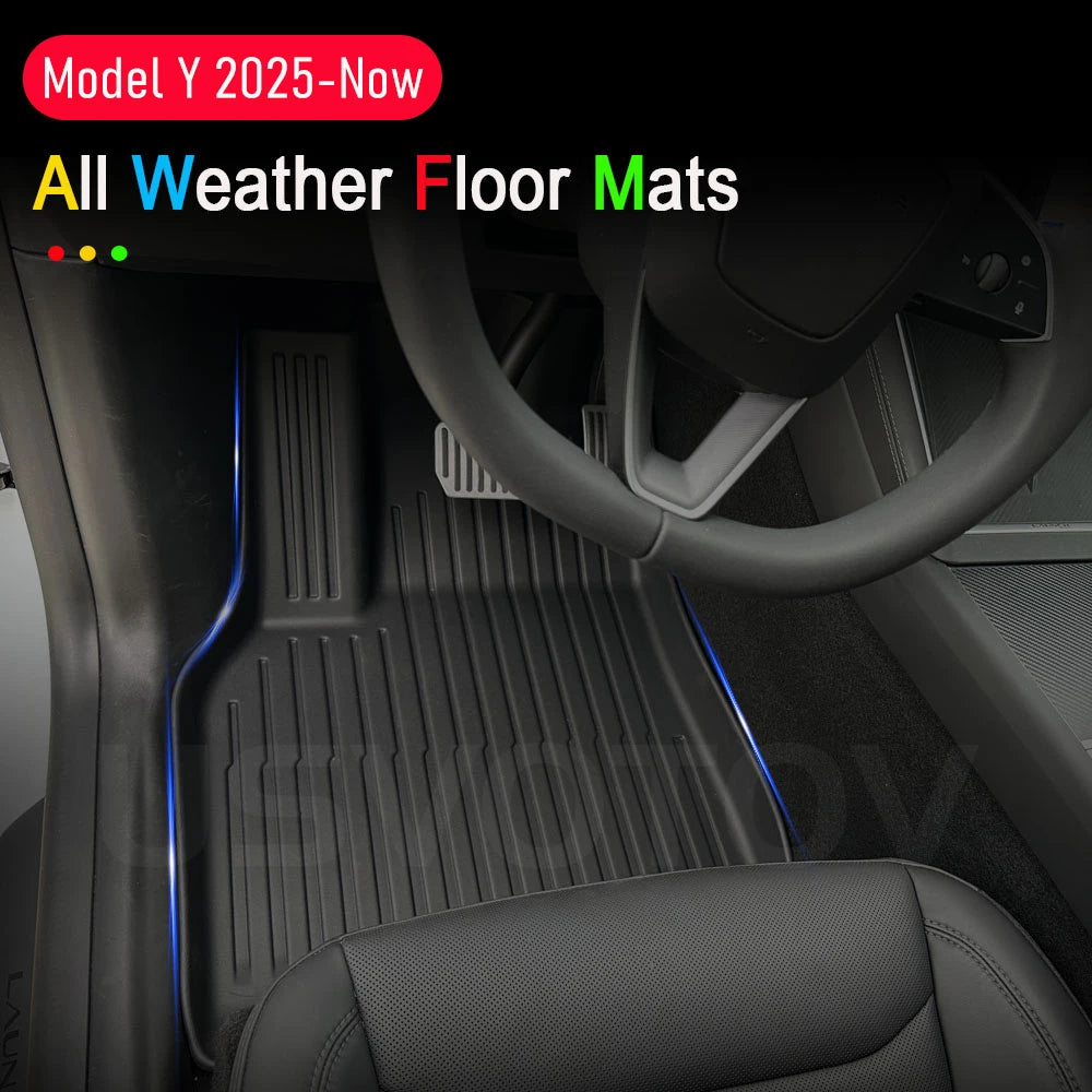 tapis sol voiture tesla model noir texture rugueuse moderne tapis coffre dossier sièges avant