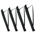 sac rangement polyestère noir pliable multiusage porte bâtons canne pêche parapluie pratique fixations poignées