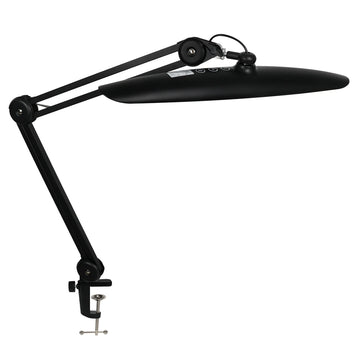 lampe led blanc minimaliste 50cm 117led pince ajustable intensité variable moderne