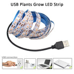 ruban led violet culture végétale adhésif ip65 waterproof moderne 5v 3m 4m 5m