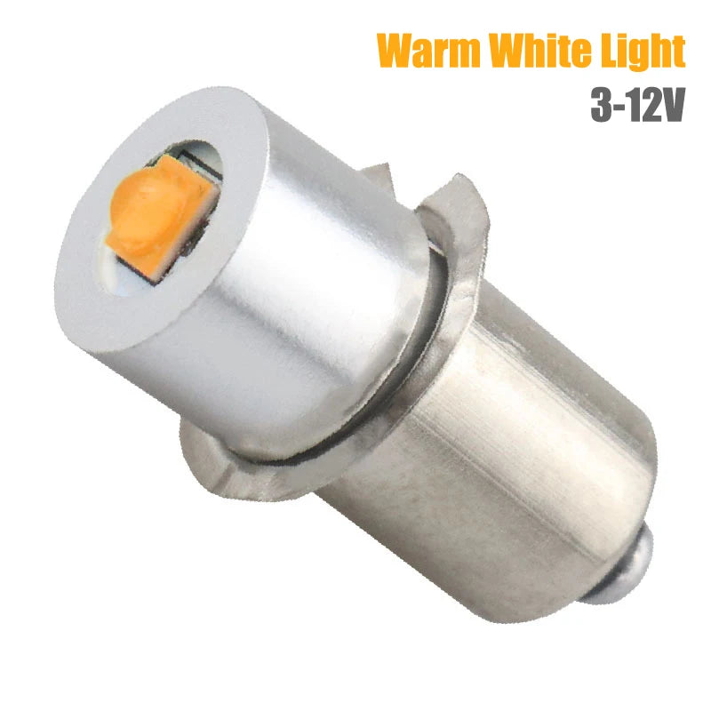 ampoule led remplacement lampe torch argenté jaune lisse moderne blanc chaud pur