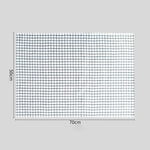 serviettes cuisine coton blanc noir rayures classiques pack pcs 50x70cm table manger restaurant
