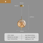 Suspension lumineuse moderne or noir filaments brillants élégante câble suspendu chambre salon