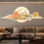 Installation autonome de l'applique murale dans un couloir