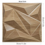 panneau décoratif 3d moderne triangles géométriques blanc adhésif opacité plastique