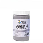 peinture acrylique métallique pigment or argent bronze 300ml art chinois restauration bouddha toile verre