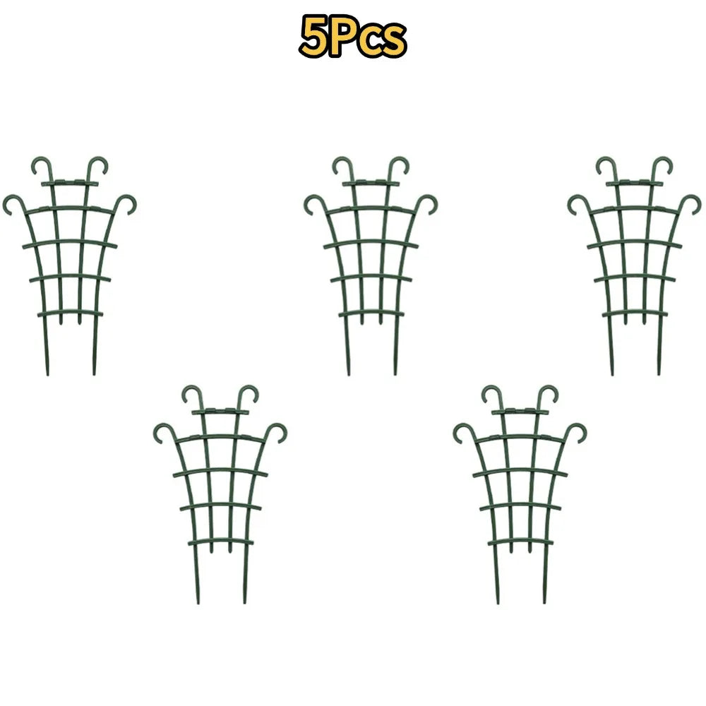 supports plantes grimpantes vert grille moderne adhésif jardin extérieur décoration fixations