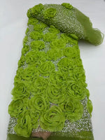 tissu dentelle luxueux roses relief strass couleur vert rose beige bleu rouge noir opacité