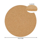 tapis protection vaisselle moderne pièces marron clair texture naturelle respectueux environnement