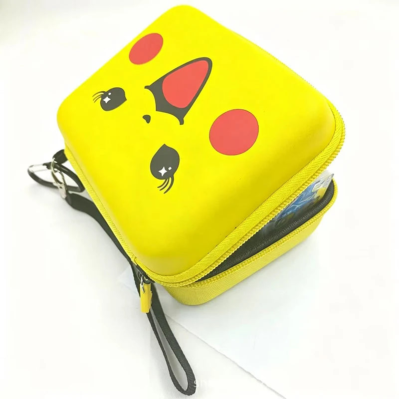 boîtes rangement cartes collection motif pokémon couleurs variées cordon ajustable contemporain