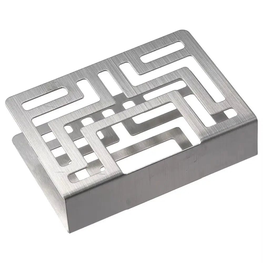support serviettes moderne argenté doré noir grille géométrique adhésif papier serviettes