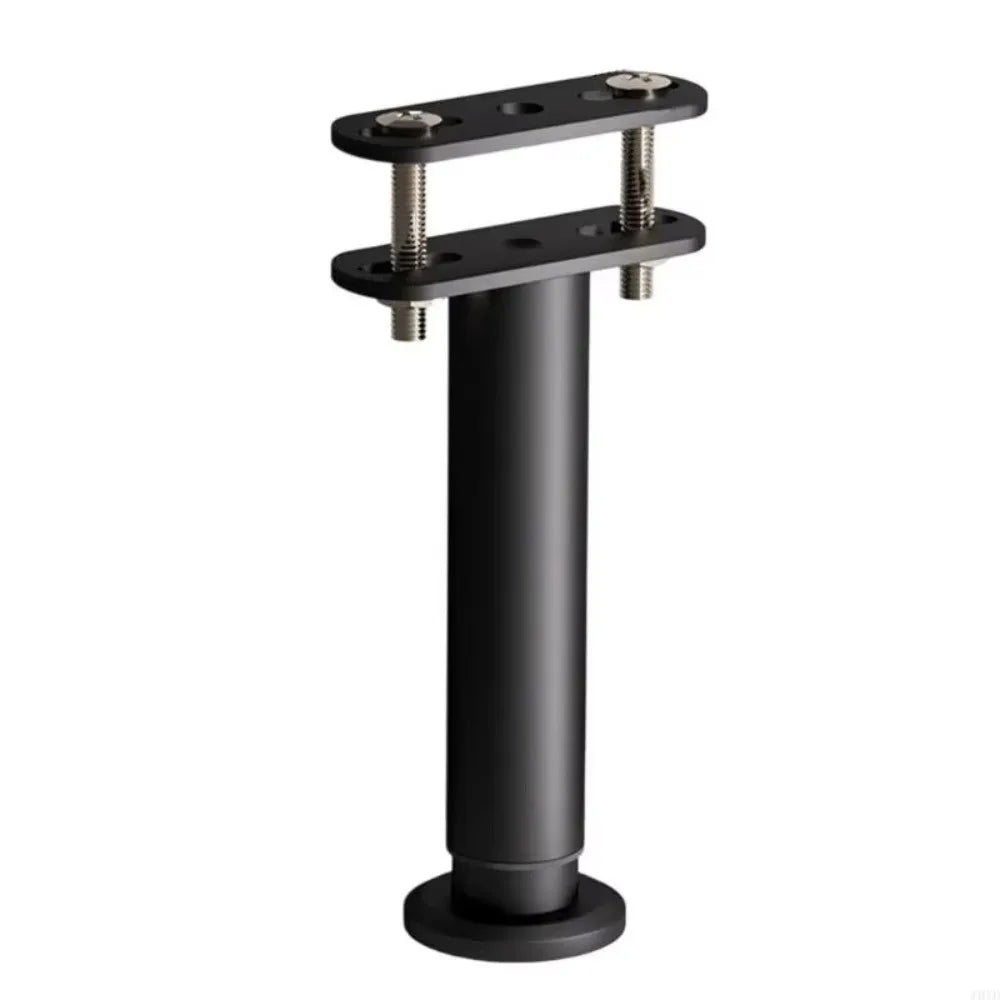 supports lit réglables métal noir moderne vis écrous hauteur variable jusqu'à 31cm