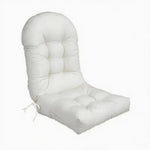 coussin chaise gris quadrillé imperméable confortable extérieur intérieur antidérapant coton pp tissage élevé qualité