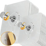 porte serviettes transparents adhésifs modernes sans perçage instructions inclusées 10pcs