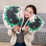 coussins peluche dessin animé my hero academia izuku bakugou shoto manga blanc noir rouges