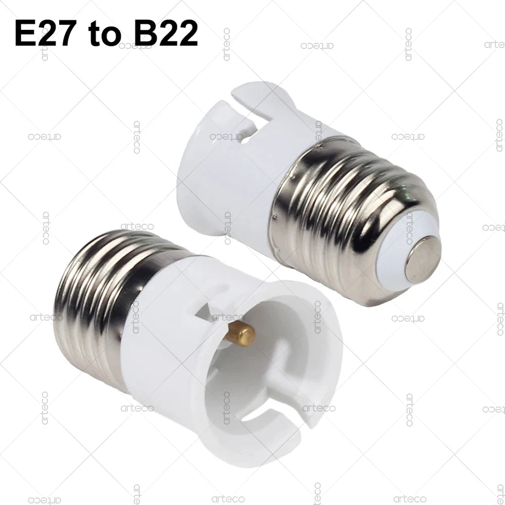 adaptateurs led e27 e40 b22 gu10 e12 e14 mr16 g9 blanc modernes opaques