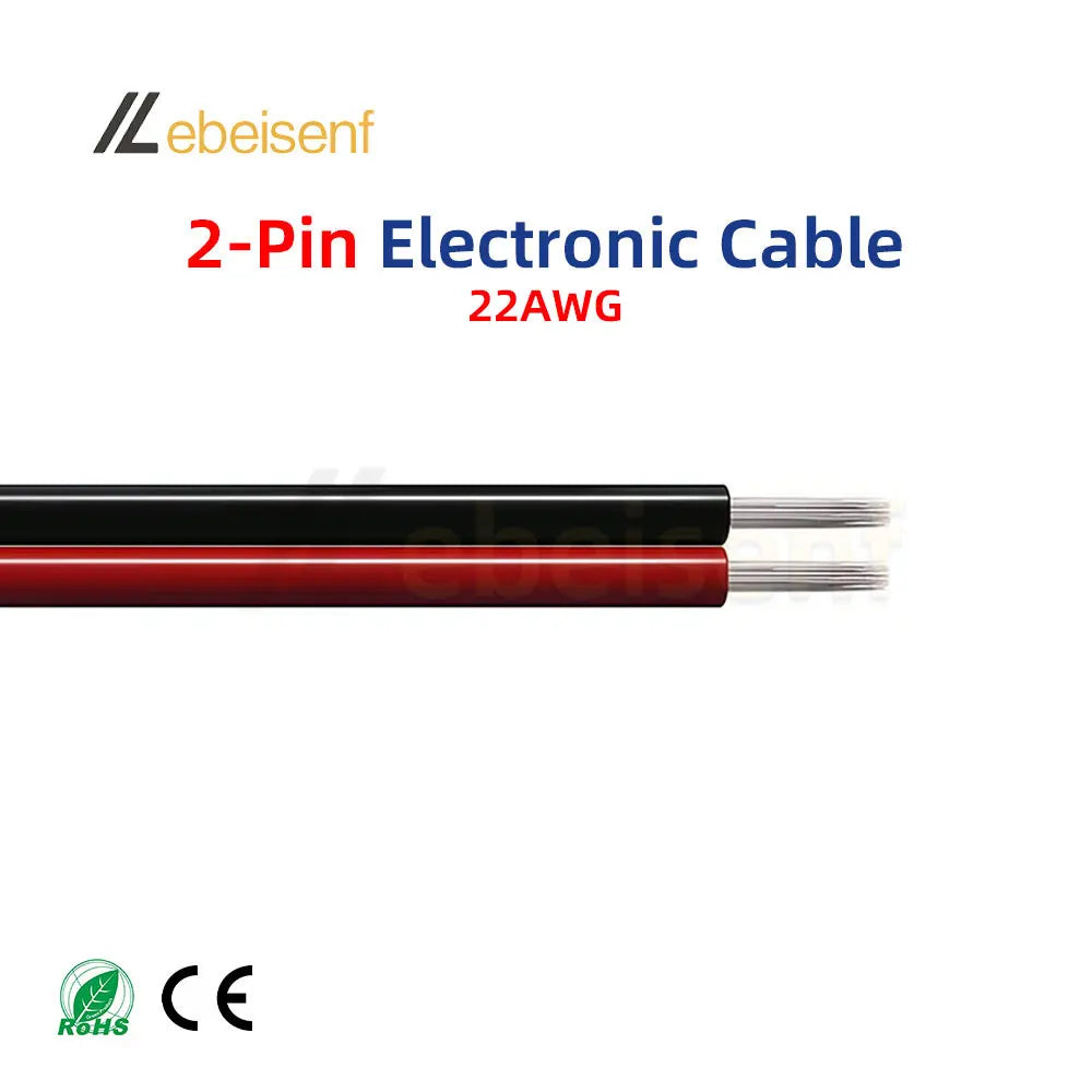 câbles électrique couleur multiple 22AWG 5m 10m led rgb cct diy cuisine éclairage