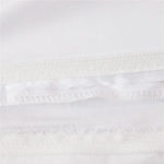 ensemble literie coton blanc impression 3d fermeture eclair duvet taies oreillers moderne minimaliste personnalisable