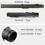 tube rangement noir étanche affiches extensible ceinture transport portable modernemaximum77cm