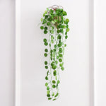 panier suspendu tressé plante artificielle soie vigne naturelle mariage anniversaireintérieur rustic déco