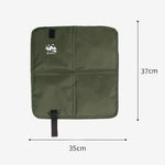 pochette camping tissu imperméable motif imprimé élastique noir pratique robuste