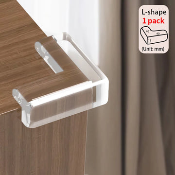 protège bords adhésifs transparent moderne rose clair beige gris clair maison meuble table góc