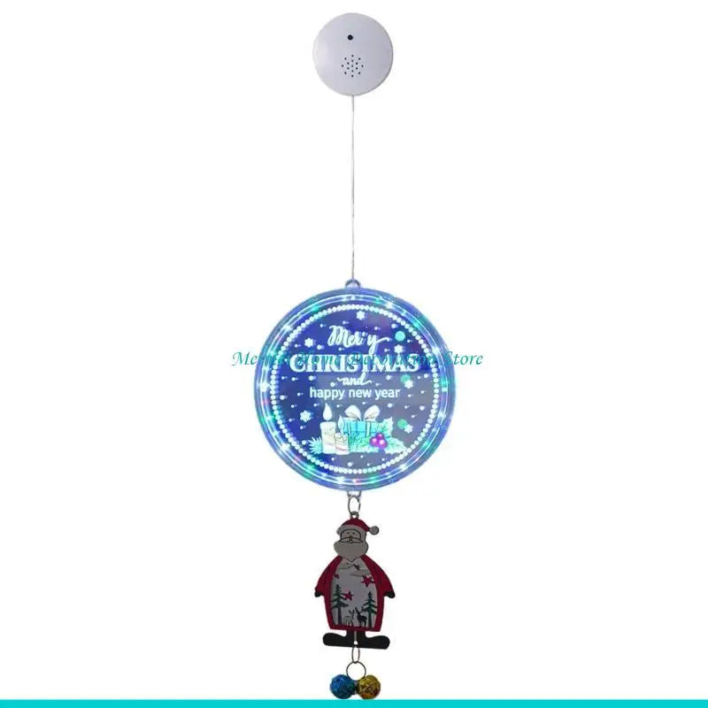 décoration noël motif bonhomme neige clochette pince mèche let it snow merry christmas festive