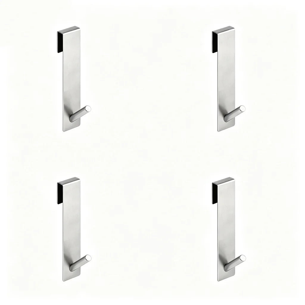 porte serviettes mural or noir argent moderne adhésif lisse opaque 2pcs 4pcs