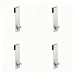 porte serviettes mural or noir argent moderne adhésif lisse opaque 2pcs 4pcs