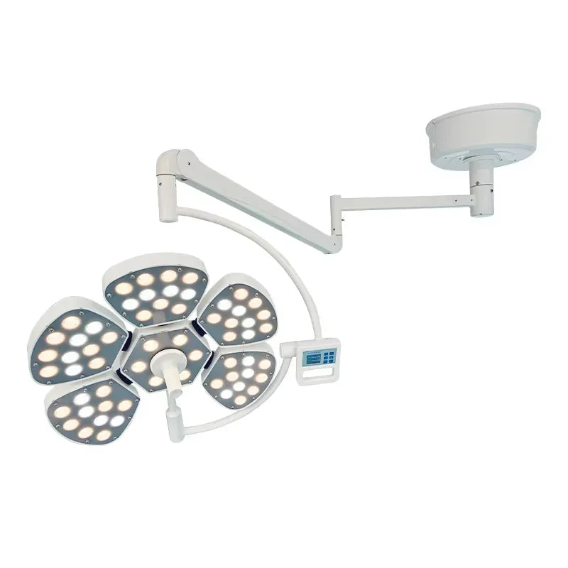 lampe chirurgicale blanc médical panneau lumineux motif trous fixation articulée