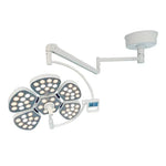 lampe chirurgicale blanc médical panneau lumineux motif trous fixation articulée