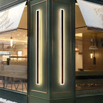 Applique murale LED blanche avec lumière variable pour porche