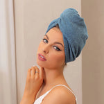 serviette bain polyester gris bleu rose jaune moderne absorbante machine boutons