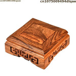 base bois décorative marron clair classique rayures naturelles support présentation maison variante taille multiple