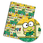 serviette enfant coton motif grenouille cartoon bleu vert jaune rose bain décoration
